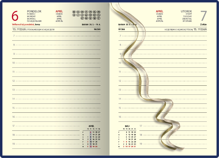 Denný diar folk extra